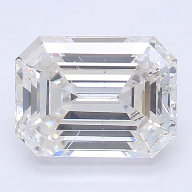 0.77 carat emerald lab-grown diamond