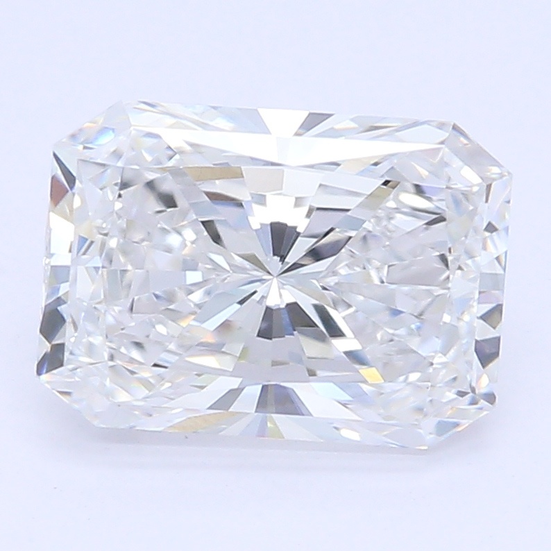1.17 carat radiant lab-grown diamond