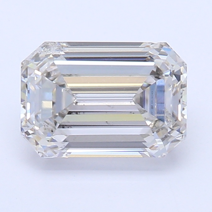 0.74 carat emerald lab-grown diamond