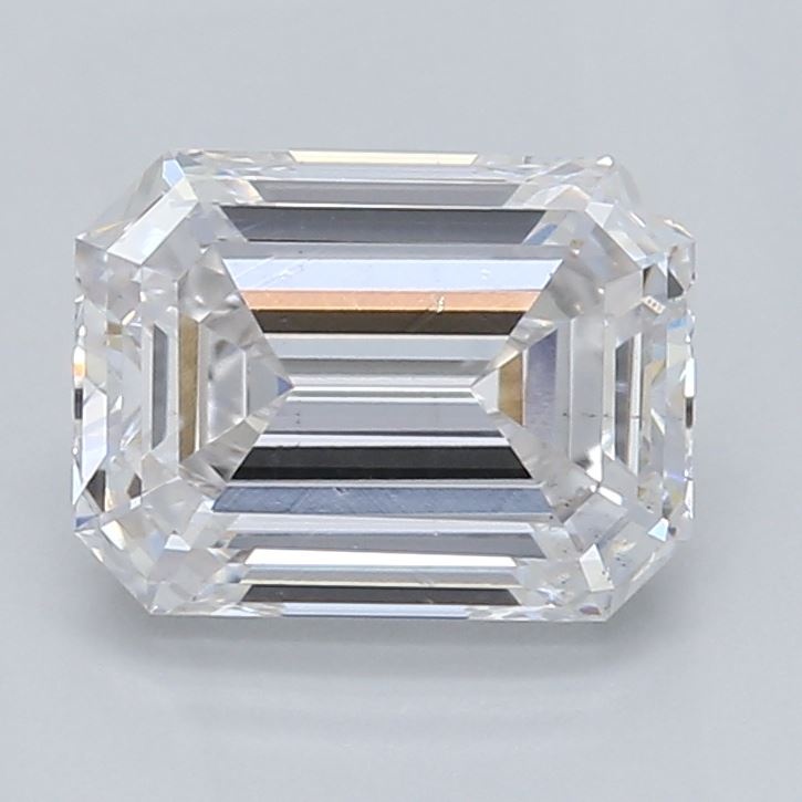 0.77 carat emerald lab-grown diamond