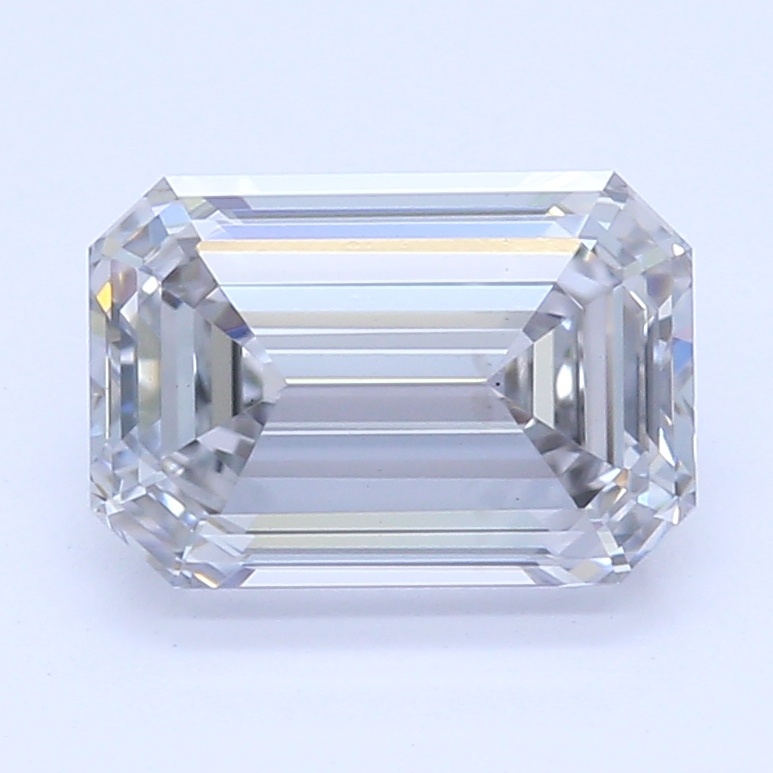 0.84 carat emerald lab-grown diamond