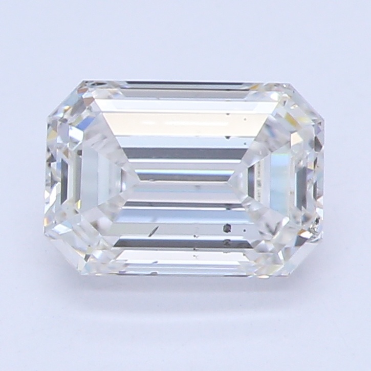 0.80 carat emerald lab-grown diamond