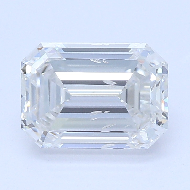 0.71 carat emerald lab-grown diamond