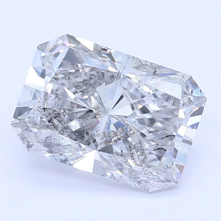 0.71 carat radiant lab-grown diamond