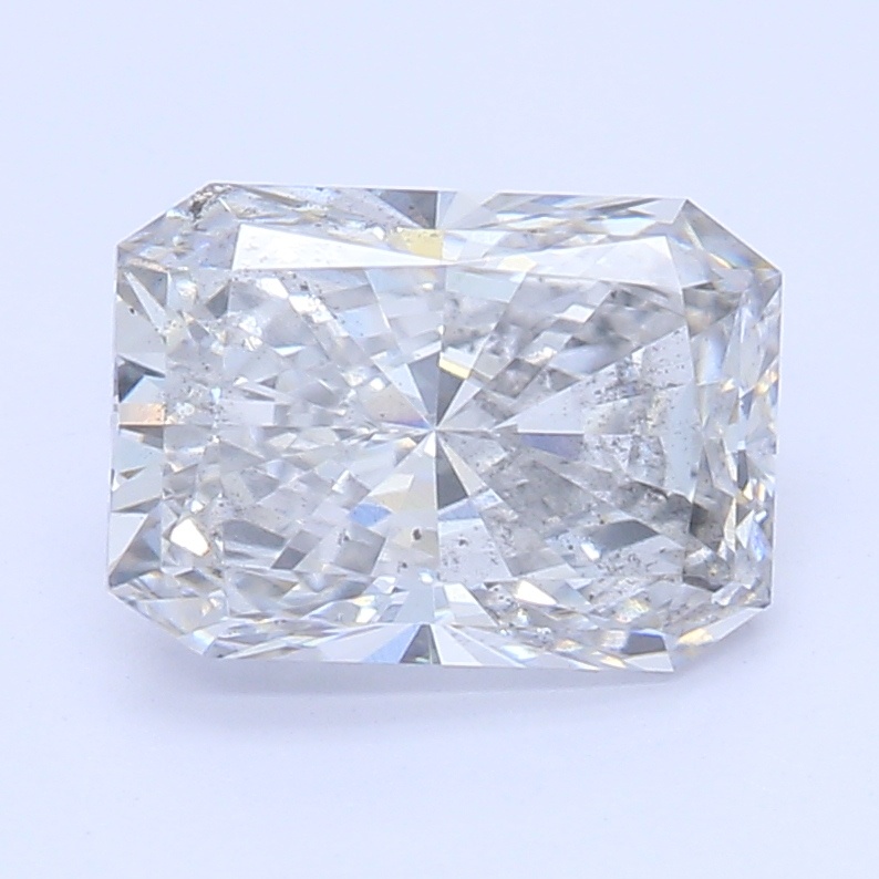0.92 carat radiant lab-grown diamond