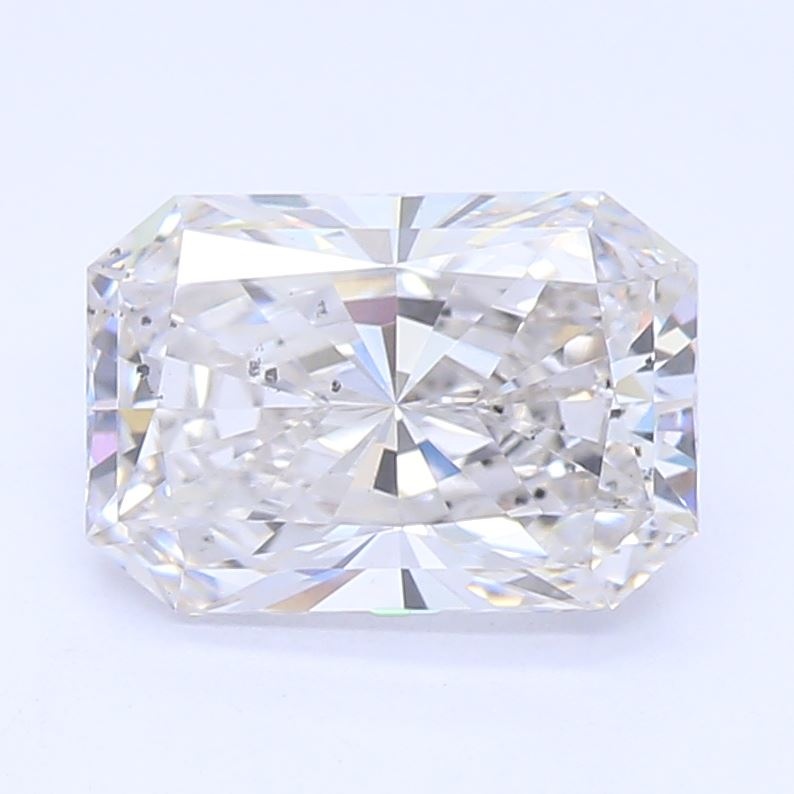 0.93 carat radiant lab-grown diamond