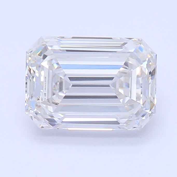 0.59 carat emerald lab-grown diamond