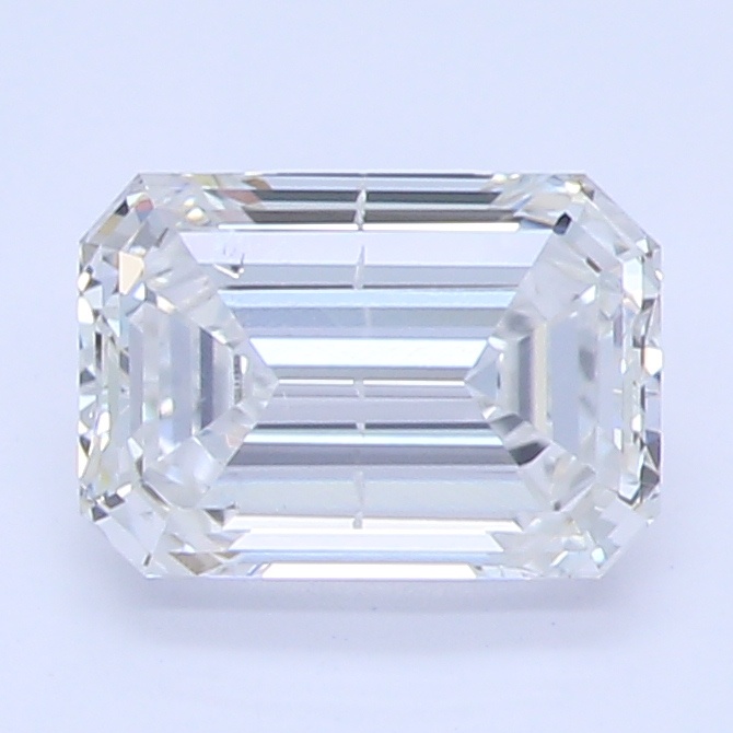 0.71 carat emerald lab-grown diamond