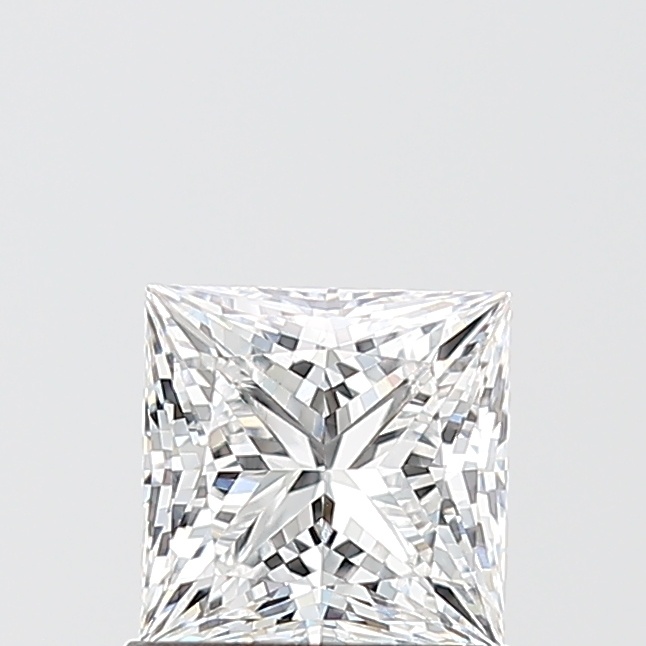 1.08 carat princess lab-grown diamond