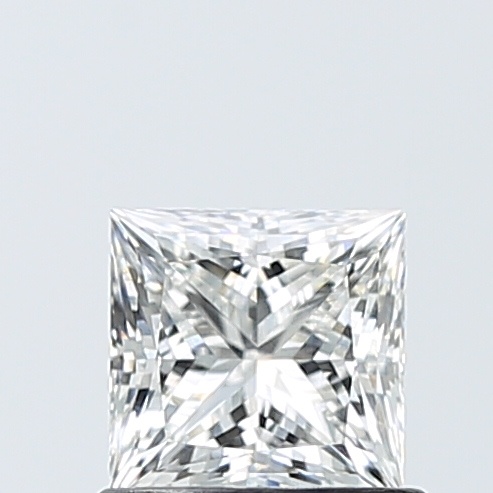 0.88 carat princess lab-grown diamond