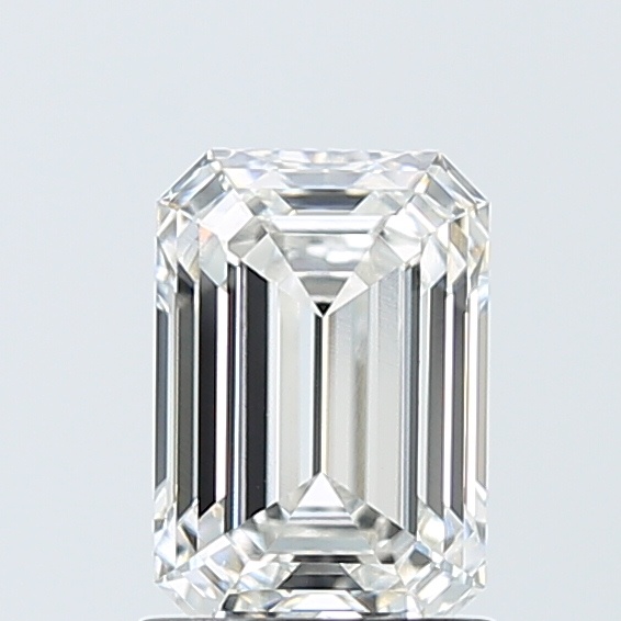 1.55 carat emerald lab-grown diamond