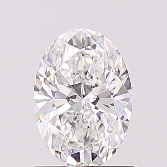 1.02 carat oval lab-grown diamond