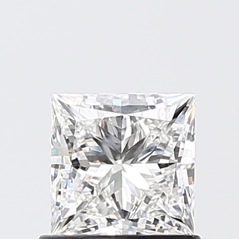 0.94 carat princess lab-grown diamond