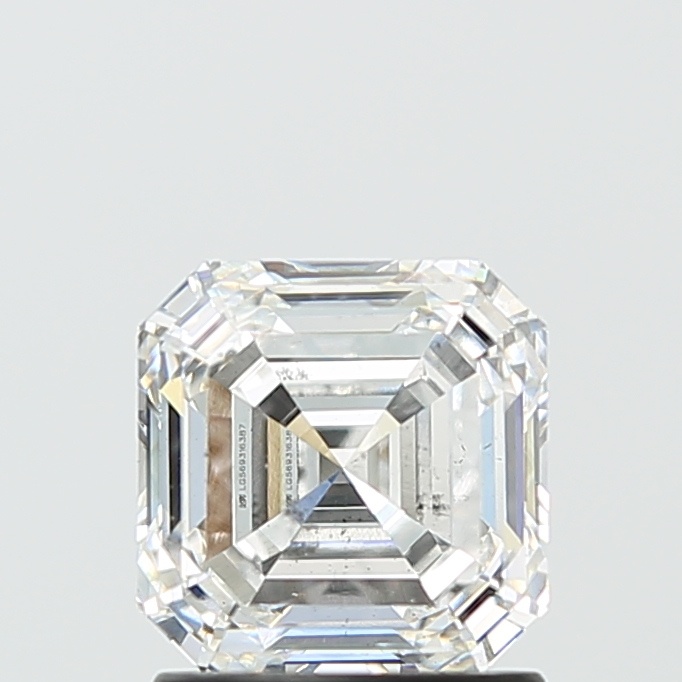 1.51 carat asscher lab-grown diamond