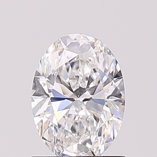 1.03 carat oval lab-grown diamond