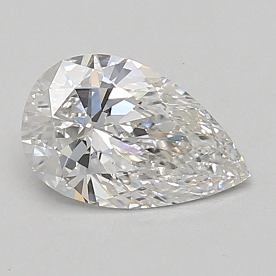 0.82 carat pear lab-grown diamond