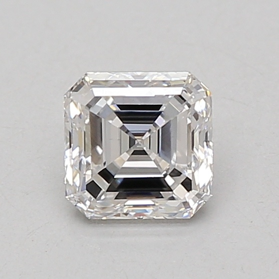 0.81 carat asscher lab-grown diamond