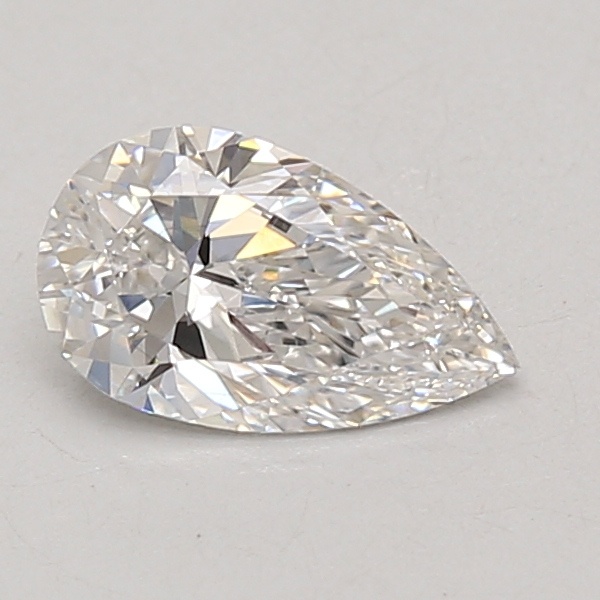 0.82 carat pear lab-grown diamond