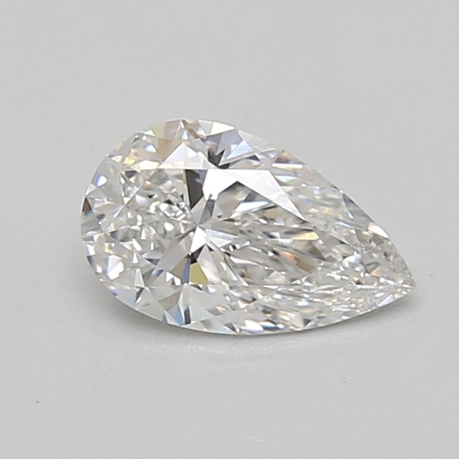 0.81 carat pear lab-grown diamond