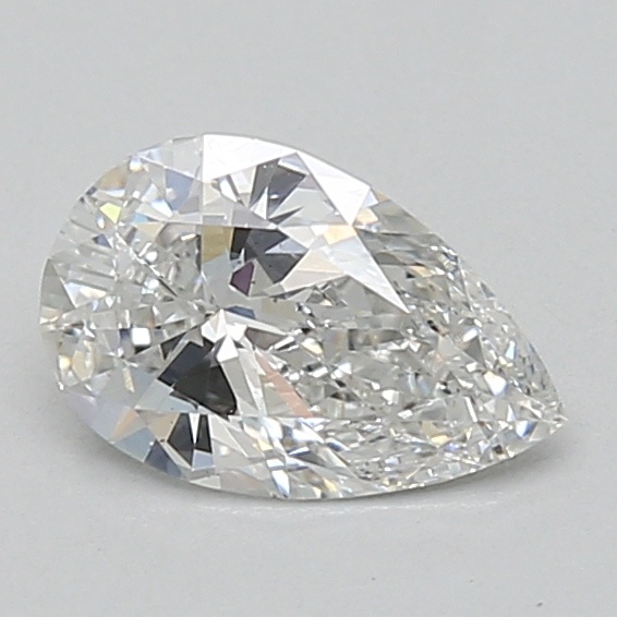 0.85 carat pear lab-grown diamond