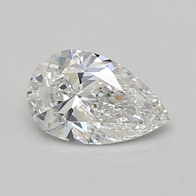 0.81 carat pear lab-grown diamond