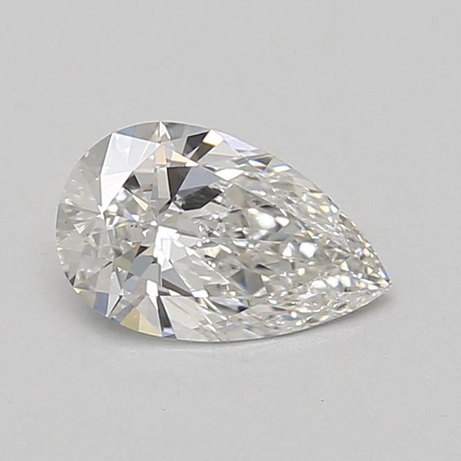 0.82 carat pear lab-grown diamond