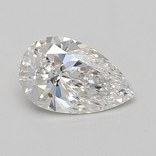 0.87 carat pear lab-grown diamond