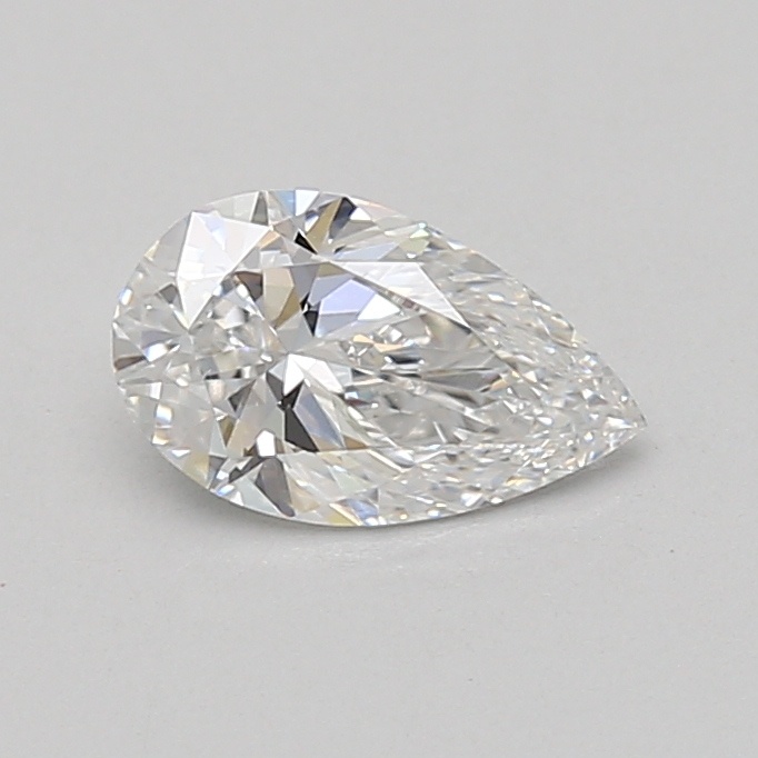 0.81 carat pear lab-grown diamond