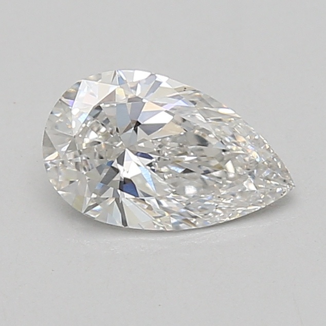 0.82 carat pear lab-grown diamond