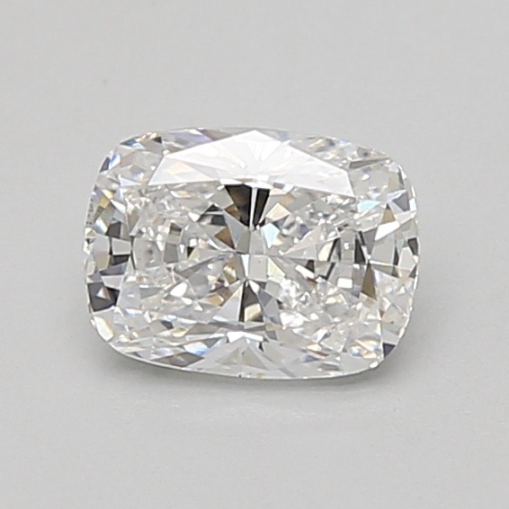 0.79 carat cushion lab-grown diamond