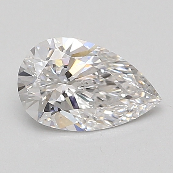 0.89 carat pear lab-grown diamond