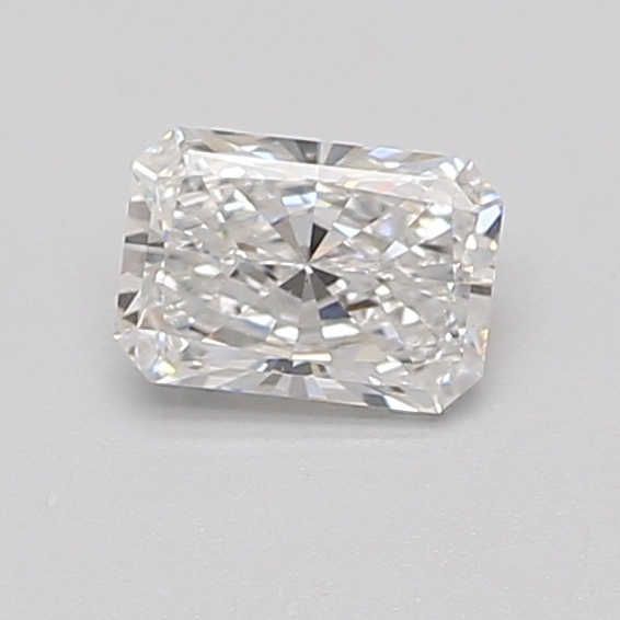 0.70 carat radiant lab-grown diamond