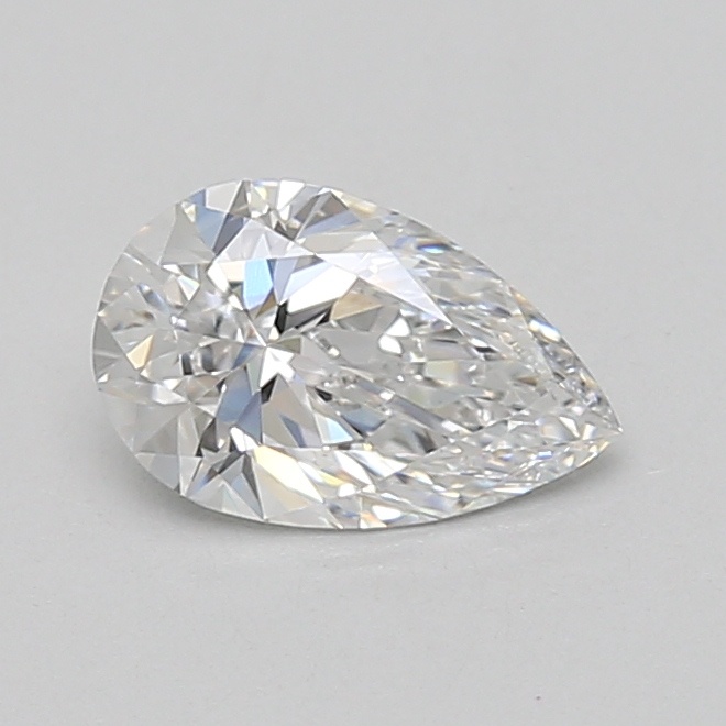 0.89 carat pear lab-grown diamond