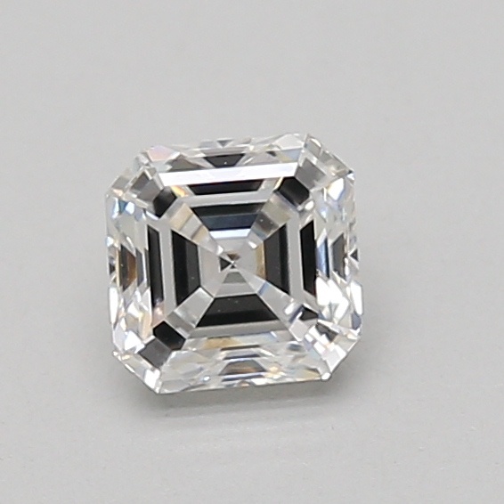 0.72 carat asscher lab-grown diamond
