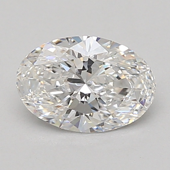 0.98 carat oval lab-grown diamond