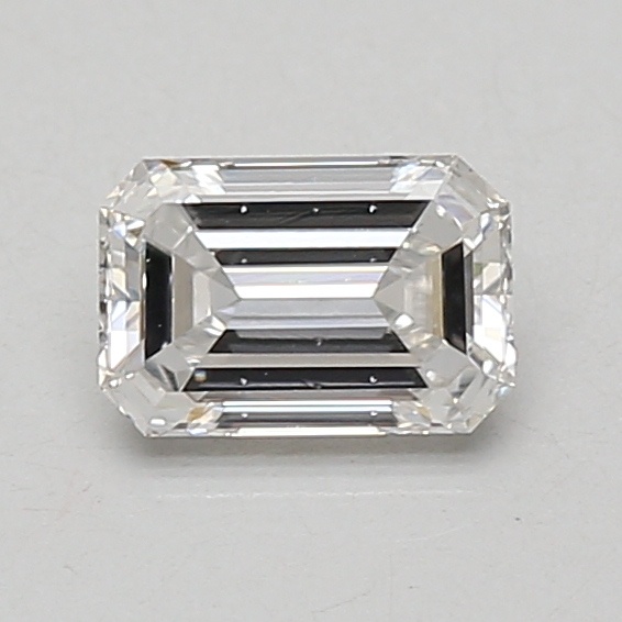 0.78 carat emerald lab-grown diamond