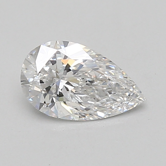 0.84 carat pear lab-grown diamond
