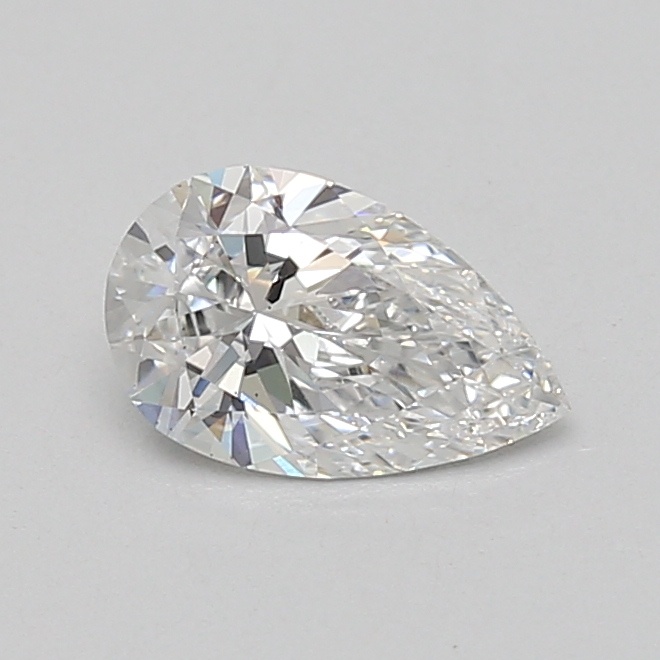 0.80 carat pear lab-grown diamond