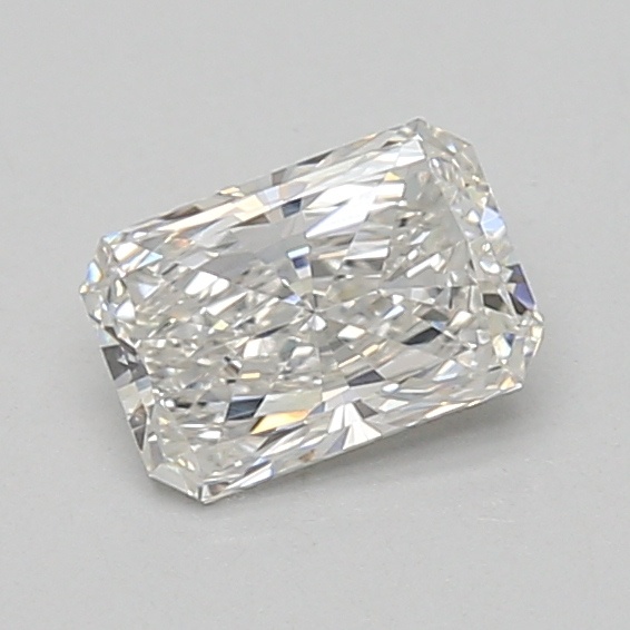0.79 carat radiant lab-grown diamond