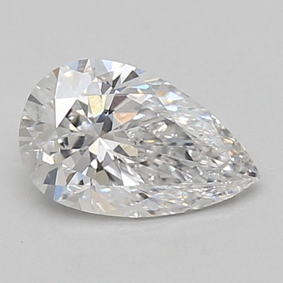 0.88 carat pear lab-grown diamond