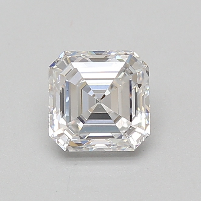 1.09 carat asscher lab-grown diamond
