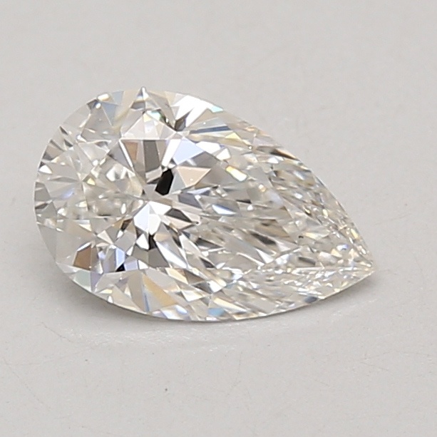 0.89 carat pear lab-grown diamond