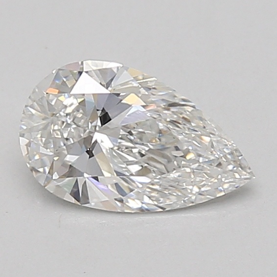 0.81 carat pear lab-grown diamond