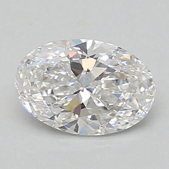 0.97 carat oval lab-grown diamond