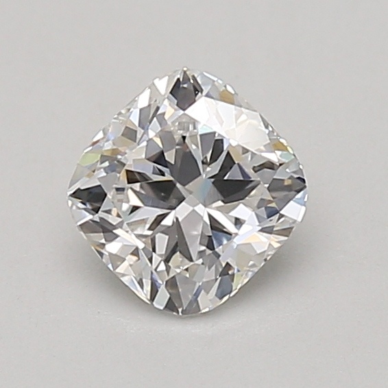 0.77 carat cushion lab-grown diamond