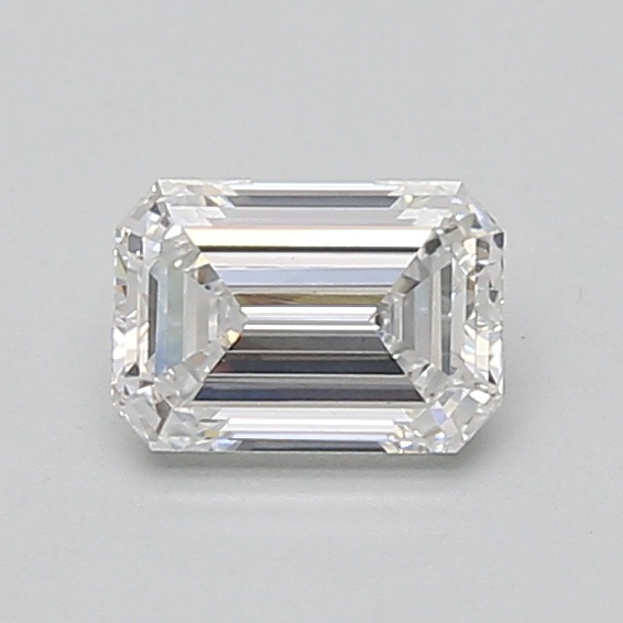 0.71 carat emerald lab-grown diamond