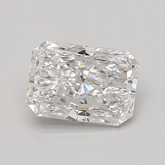 0.72 carat radiant lab-grown diamond