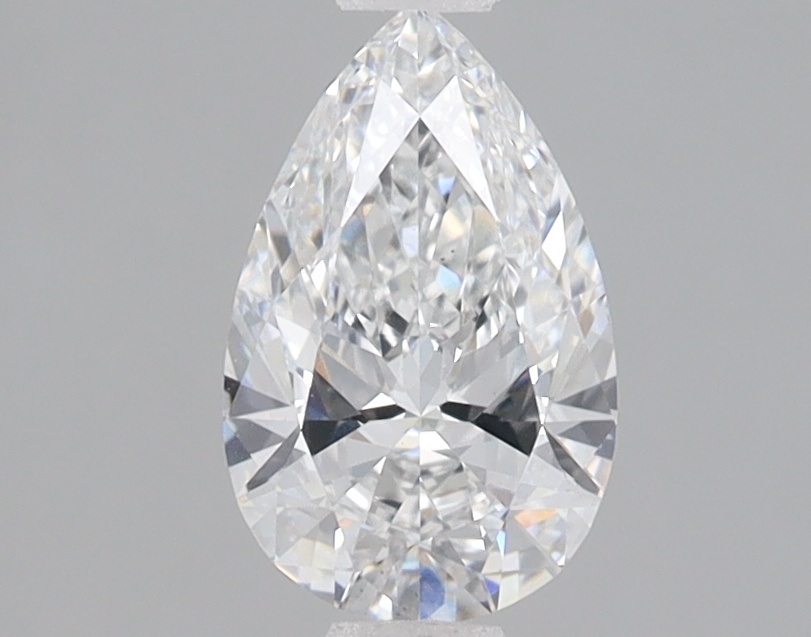 0.88 carat pear lab-grown diamond