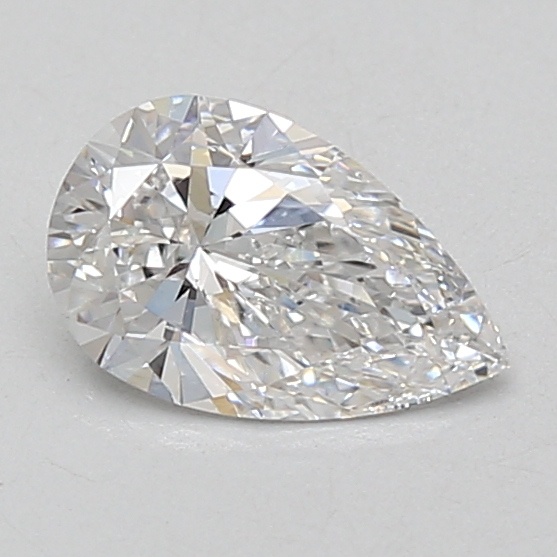 0.81 carat pear lab-grown diamond