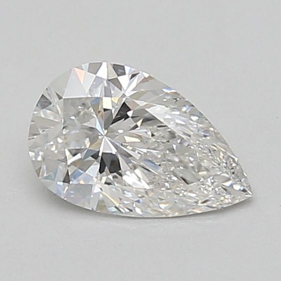 0.82 carat pear lab-grown diamond